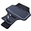 Ntech Ntech Sportarmband Fabric/Stof Geschikt voor iPhone 11 Pro - Zwart/Grijs