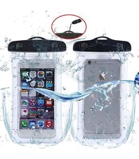 Ntech Ntech Waterdichte hoesje Pouch Apple iPhone 11 Pro - Transparant