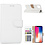 Ntech Ntech hoesje Geschikt voor iPhone 11 Pro Max Portemonnee / Booktype hoesje - Wit