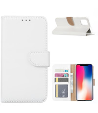 Ntech Ntech Apple iPhone 11 Pro Portemonnee / Booktype hoesje - Wit