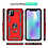 Ntech Ntech hoesje Geschikt voor iPhone 11 Pro Max Armor Ringhouder TPU - Blauw