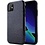 Ntech Ntech hoesje Geschikt voor iPhone 11 Pro Max Glitter TPU Back Hoesje - Zwart