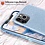 Ntech Ntech hoesje Geschikt voor iPhone 11 Pro Max Glitter TPU Back Hoesje - Turquoise