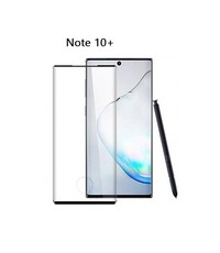 Ntech Samsung Galaxy Note 10 Plus Full glue Protector Zwart - Ntech