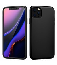 Ntech Ntech backcover Hoesje - Apple iPhone 11 - Zwart