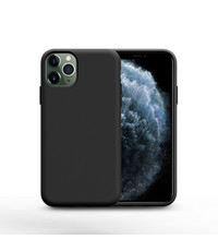 Ntech Nano Silicone Back Hoesje Apple iPhone 11 Pro Max - Zwart Ntech