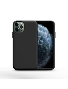 Ntech Nano Silicone Back Hoesje Apple iPhone 11 Pro Max - Zwart Ntech