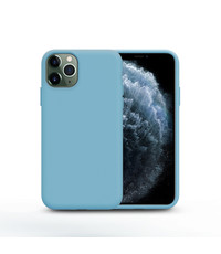 Ntech Nano Silicone Back Hoesje Apple iPhone 11 Pro Max - Turquoise Ntech