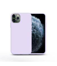 Ntech Nano Silicone Back Hoesje Apple iPhone 11 Pro Max - Lila Ntech