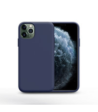 Ntech Nano Silicone Back Hoesje Apple iPhone 11 Pro Max - Navy Ntech