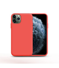 Ntech Nano Silicone Back Hoesje Apple iPhone 11 Pro Max - Rood Ntech