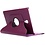 360° Draaibare Bookcase Samsung Galaxy Tab A 10.5 (2018) tablethoes - Paars