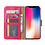 Ntech Hoesje Geschikt voor iPhone 11 Pro Portemonnee hoesje + 2X Screenprotector - Roze
