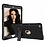 Ntech iPad 2021 hoes Armor hoesje Zwart - iPad 9e/8e/7e Generatie hoes Kickstand Armor cover