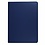 Ntech Hoes geschikt voor iPad 2021 / 2020 / 2019 (9e/8e/7e Generatie / 10.2 inch) 10.2" 360° draaibare Hoes - Donker Blauw