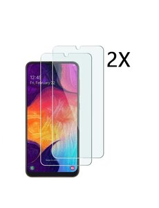 Ntech 2Pack Samsung Galaxy A50s/A30s - Screenprotector Tempered glass