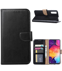 Ntech Portemonnee hoesje voor Samsung Galaxy A50s/A30s - Zwart
