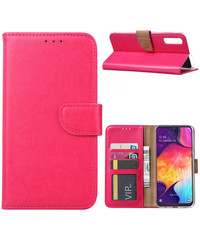 Ntech Portemonnee hoesje voor Samsung Galaxy A50s/A30s - Roze