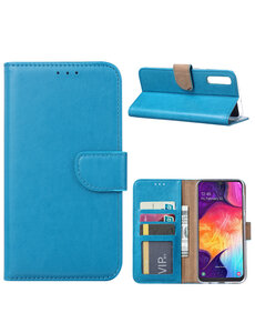 Ntech Portemonnee hoesje voor Samsung Galaxy A50s/A30s - Turquoise