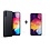 Ntech Hoesje Silicone Hoesje Flexible & Scratch Resistent TPU Case Hoesje Geschikt Voor Samsung Galaxy A50s/A30s - Zwart + Glazen Screenprotector