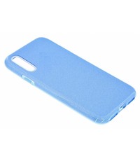 Ntech Samsung Galaxy A50s/A30s Glitter TPU backcover Hoesje - Blauw