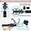 Ntech 3 in 1 Selfie Stick met Afstandsbediening en Foldable Tripod Stand Geschikt voor Samsung Galaxy A50s/A30s - Zwart