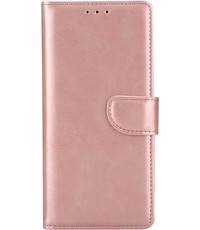Ntech Samsung Galaxy A50s/A30s Portemonnee hoesje rose goud
