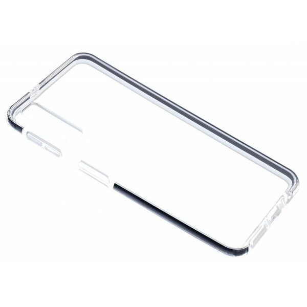 Ntech Hoesje Geschikt Voor Samsung Galaxy A50s/A30s Zwart &Transparant Anti Shock Back hoesje