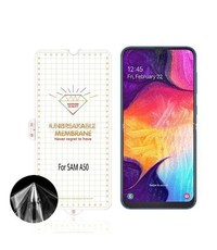 Ntech Samsung Galaxy A50s/A30s Diamond Film Folie Screenprotector Full-screen | Fingerprint Unlocking Transparant/Clear