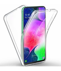 Ntech Samsung Galaxy A50s/A30s Dual TPU hoesje ( Voor en Achter) Transparant