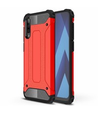 Ntech Samsung Galaxy A50s/A30s Armor hoesje - Rood
