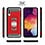 Ntech Luxe Armor Hoesje Geschikt Voor Samsung Galaxy A50s/A30s - Rood