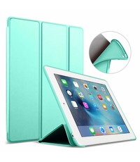 Ntech Apple iPad 10.2 (2019 / 2020 / 2021) Smart hoes Trifold - Mint Groen