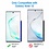 Ntech Screenprotector Geschikt voor Samsung Galaxy Note 10 Diamond Folie Screenprotector Full-screen