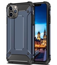 Ntech Apple iPhone 11 Pro Armor Hoesje - Blauw