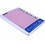 Ntech Hoes geschikt voor iPad 2021 / 2020 / 2019 (9e/8e/7e Generatie / 10.2 inch) 10.2" 360° draaibare Hoes - Licht Rose