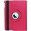 Ntech Hoes geschikt voor iPad 2021 / 2020 / 2019 (9e/8e/7e Generatie / 10.2 inch) 10.2" 360° draaibare Hoes - Pink