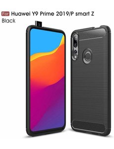 Ntech Huawei P Smart Z Hoesje Brushed TPU - Matt Zwart