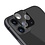 Ntech Geschikt voor iPhone 11 Pro (Max) Camera Lens Metal Protector - Zwart