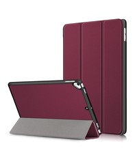 Ntech Apple iPad (2019 / 2020) 10.2 Smart Hoes Hard Case - Bordeaux