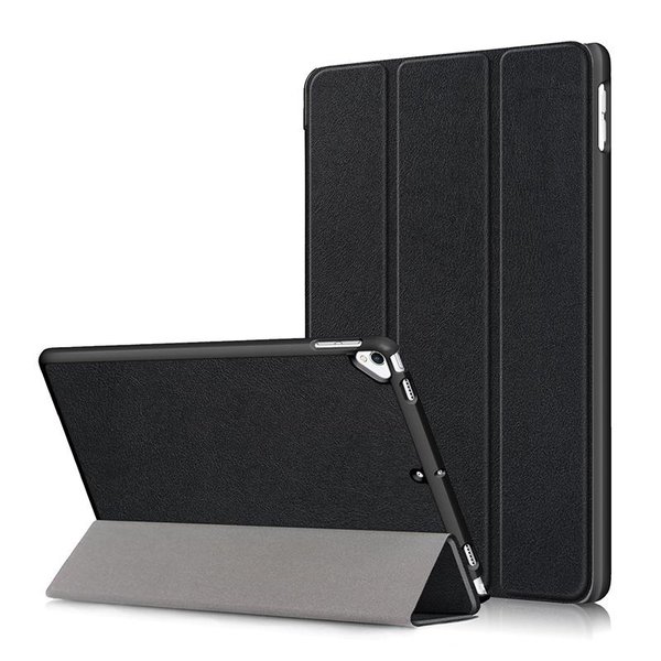 Ntech Hoes geschikt voor Apple iPad (2019 / 2020) 10.2 Smart Hoes Hard Case - Zwart