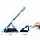 Ntech Hoes geschikt voor Apple iPad (2019 / 2020) 10.2 /Air 10.5 (2019) Smart hoes Tri-Fold met Pencil Houder - Turquoise