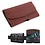 Ntech Luxe Riem Holster Hoesje 5.5" Hoesje Geschikt Voor Samsung Galaxy Note 10 + / A70/A70s - Bruin