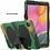Ntech Hoes Geschikt voor Samsung Galaxy Tab A 10.1 (2019) Extreme Armor hoes - Camouflage