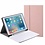Ntech Toetsenbord geschikt voor iPad 2021 met Rosegoud - Hoes geschikt voor iPad 2020 hoes - Hoes geschikt voor iPad 9e/8e/7e Generatie hoes QWERTY Keyboard met Bluetooth