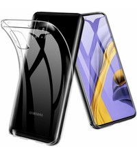 Ntech Samsung Galaxy A51 Hoesje TPU backcover - Transparant