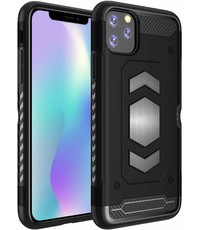 Ntech Luxe Armor Hoesje - Apple iPhone 11 Pro Max - Zwart