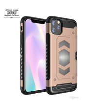 Ntech Luxe Armor Hoesje - Apple iPhone 11 Pro Max - Goud