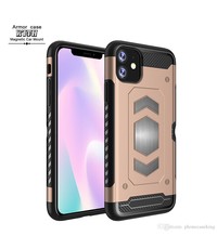 Ntech Luxe Armor Hoesje - Apple iPhone 11 - Goud