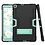 Ntech Hoes Geschikt voor Samsung Galaxy Tab A 10.1 (2019) Kickstand Armor hoes - Mint Groen